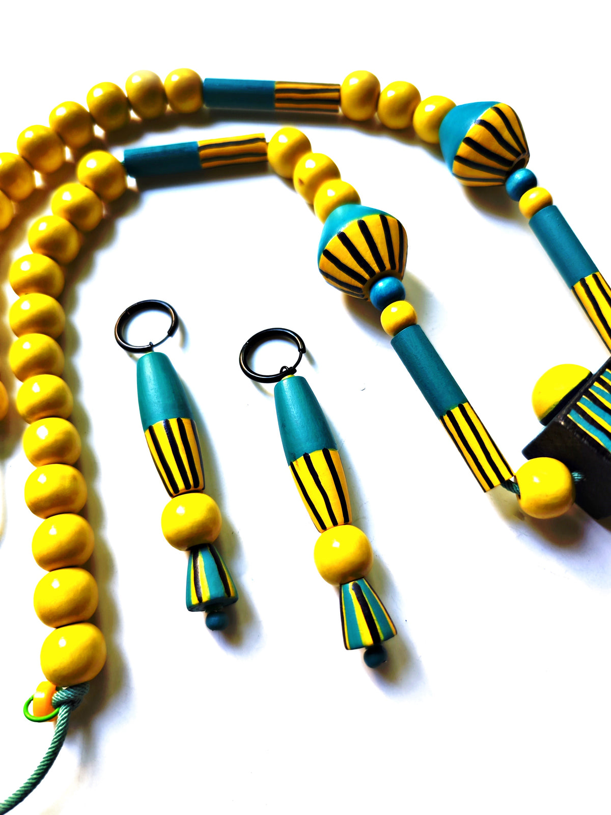 Conjunto FOLK verde-amarillo