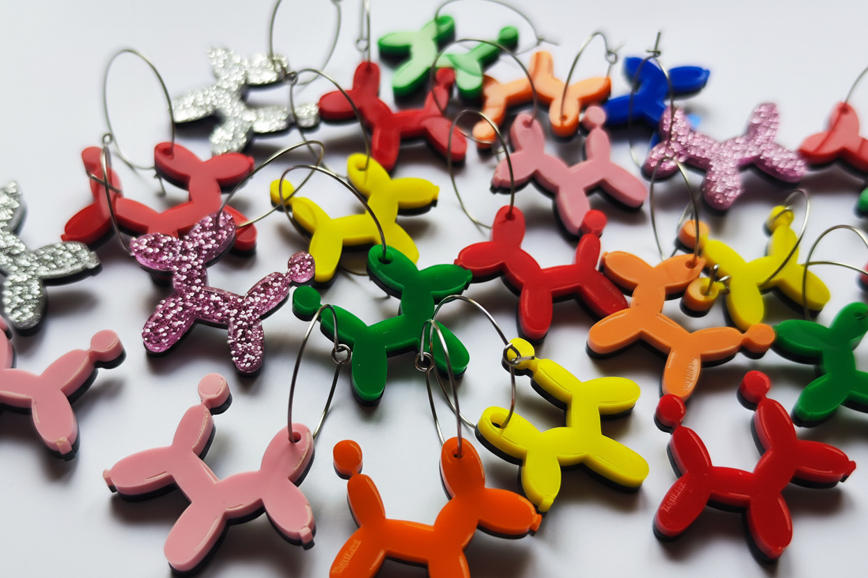 Banner horizontal colección de pendientes