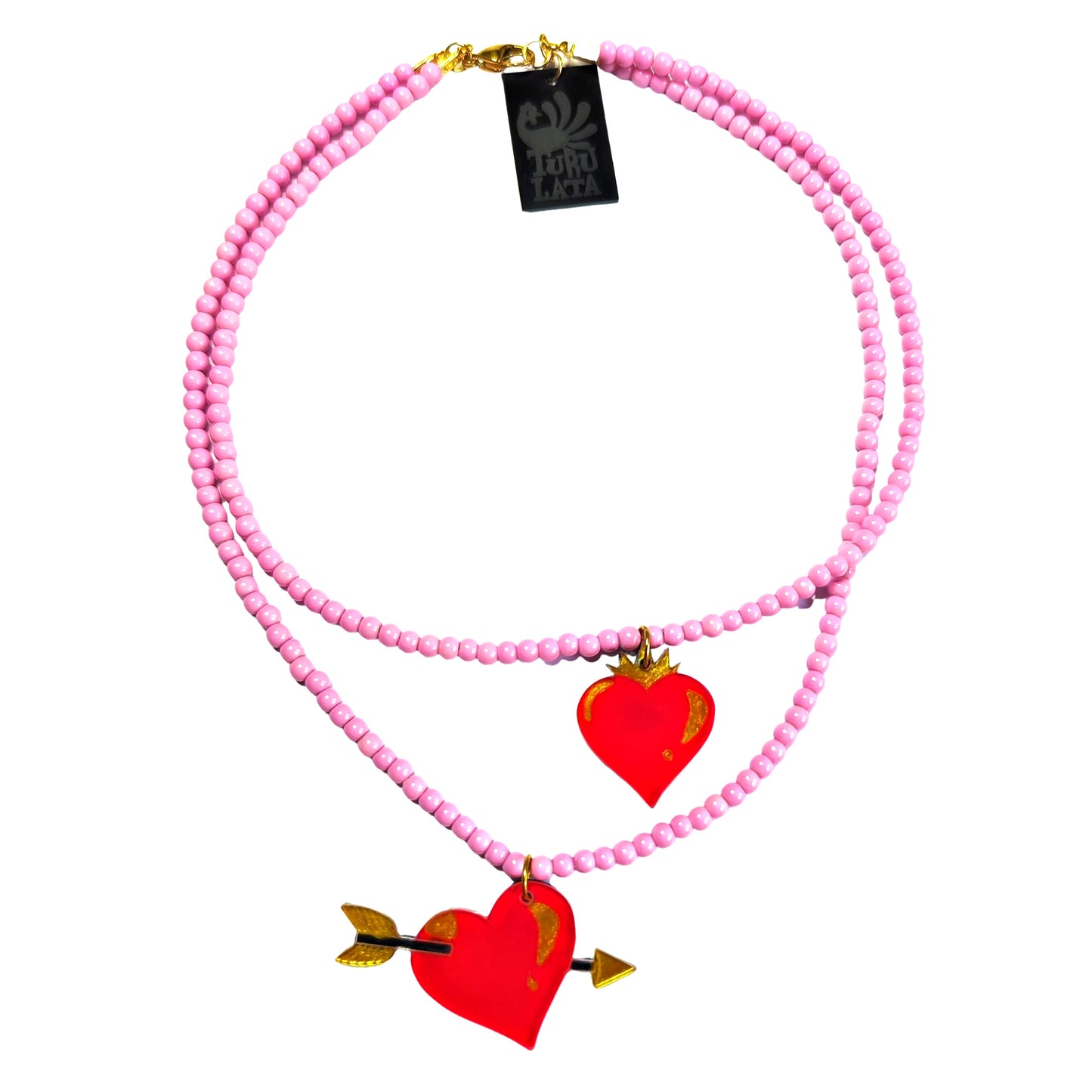 collar DOBLE CORAZON