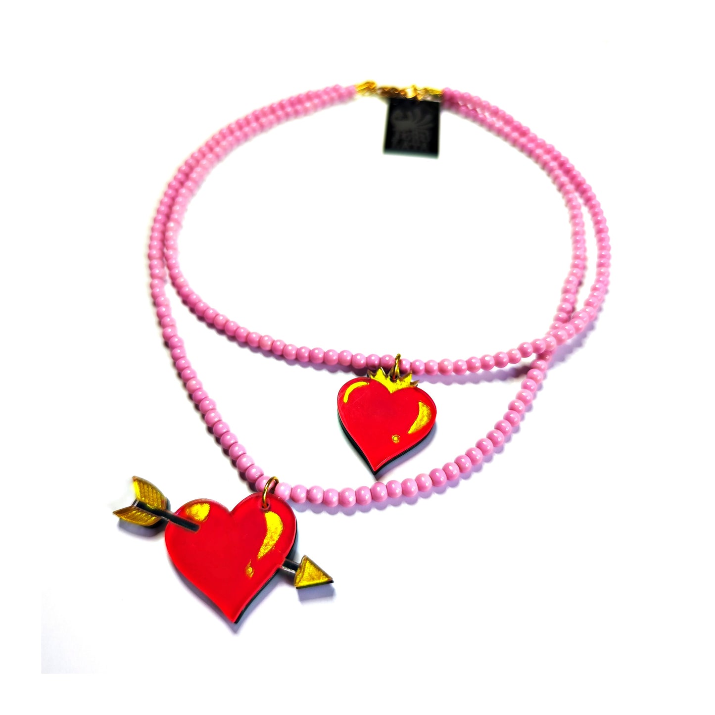collar DOBLE CORAZON