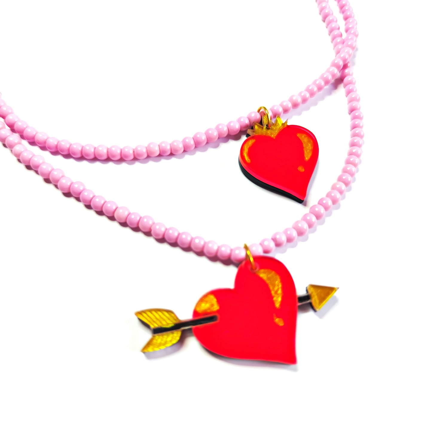 collar DOBLE CORAZON