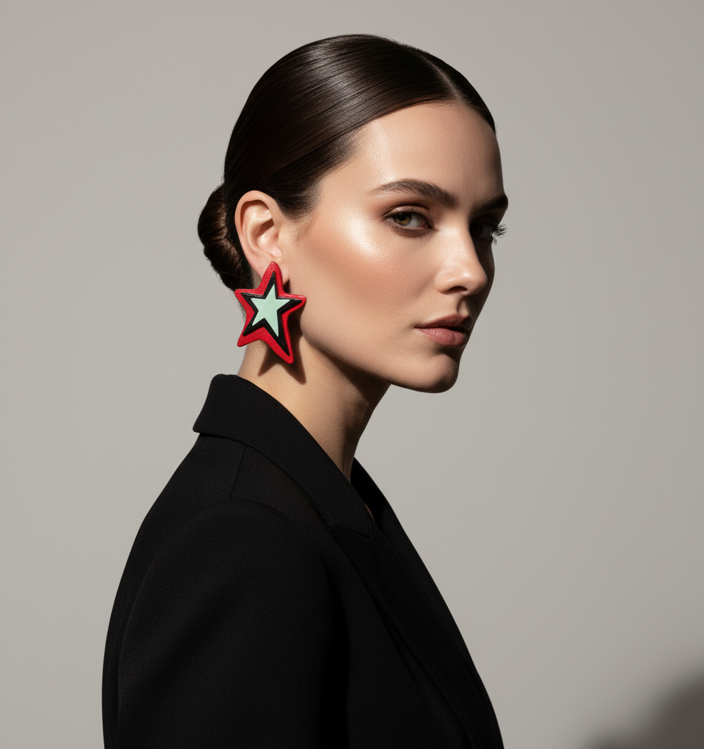 Editorial con blazer - tres cuartos