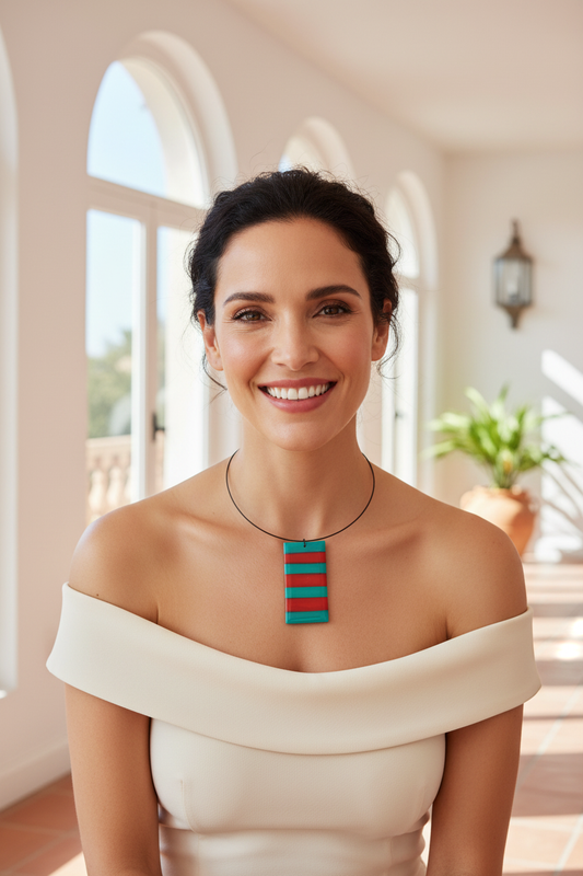 Editorial frontal — collar Levante Verde