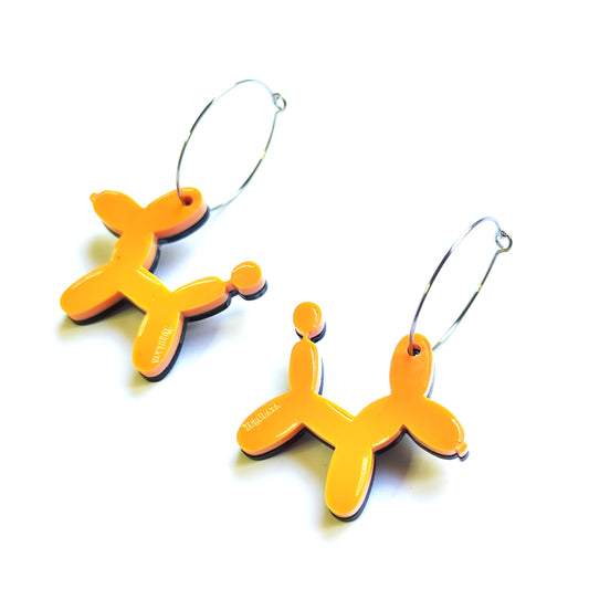 BALLOON DOG melocotón / aro acero