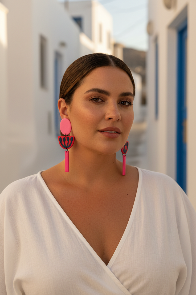 Mykonos earrings 1
