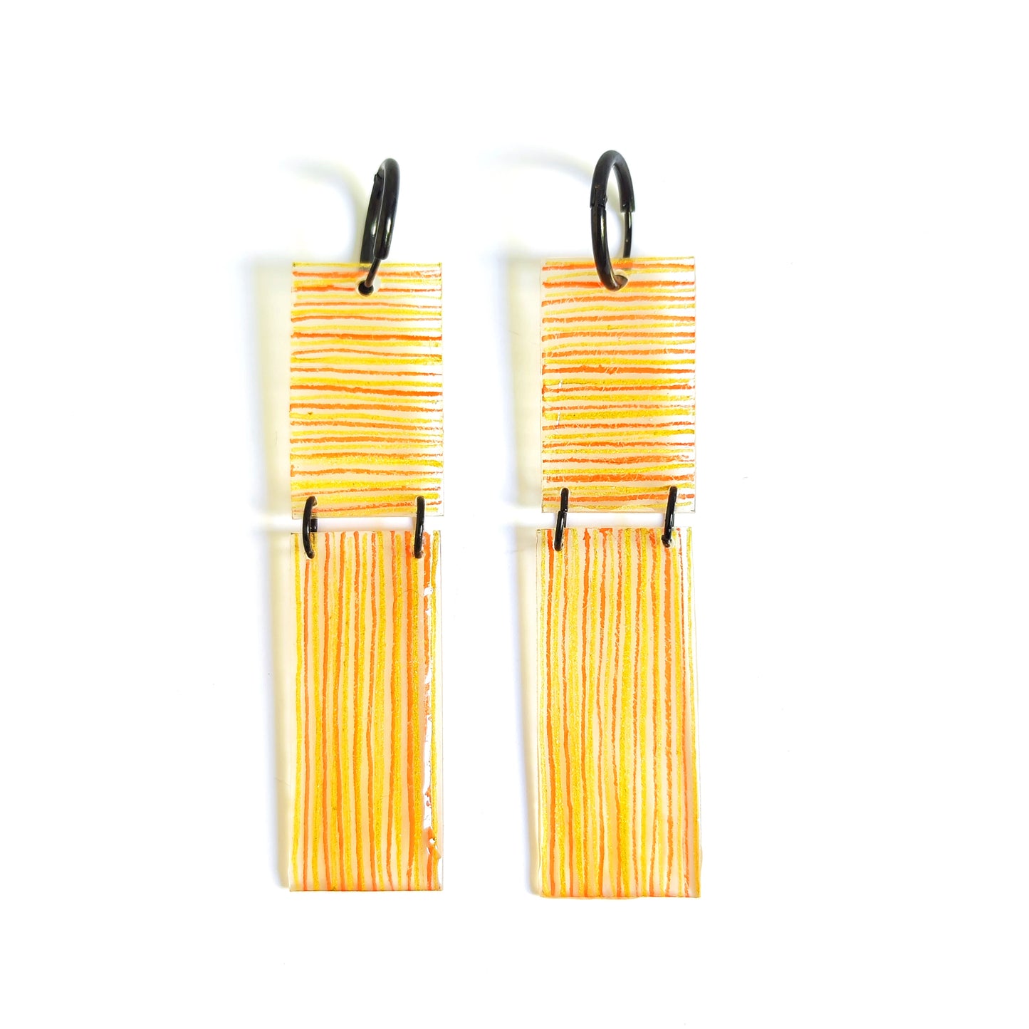 VICHY RECTANGULAR NARANJA