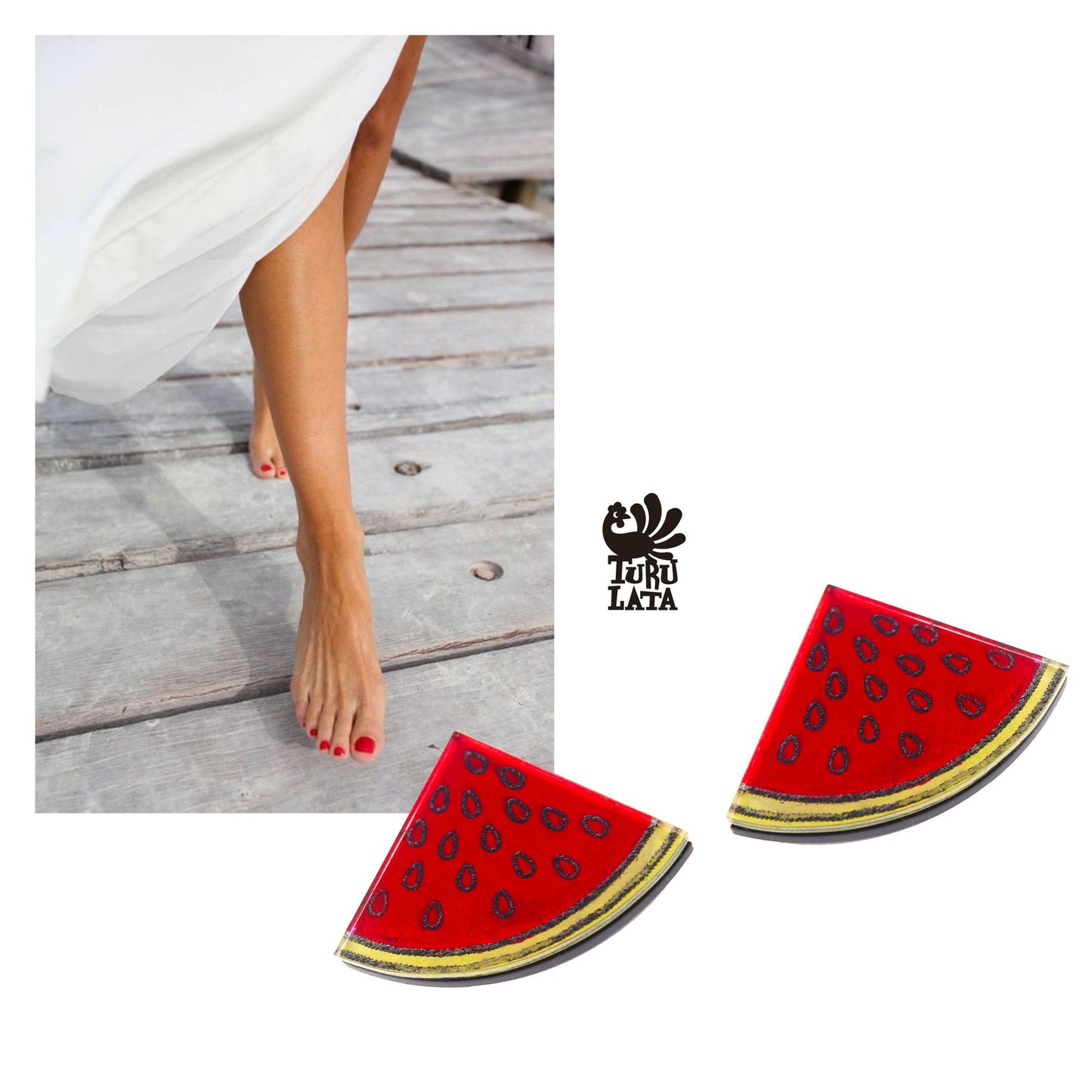 RODAJA pequeña-rojo