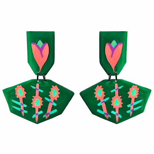 ANGELIKI Verde/Floral