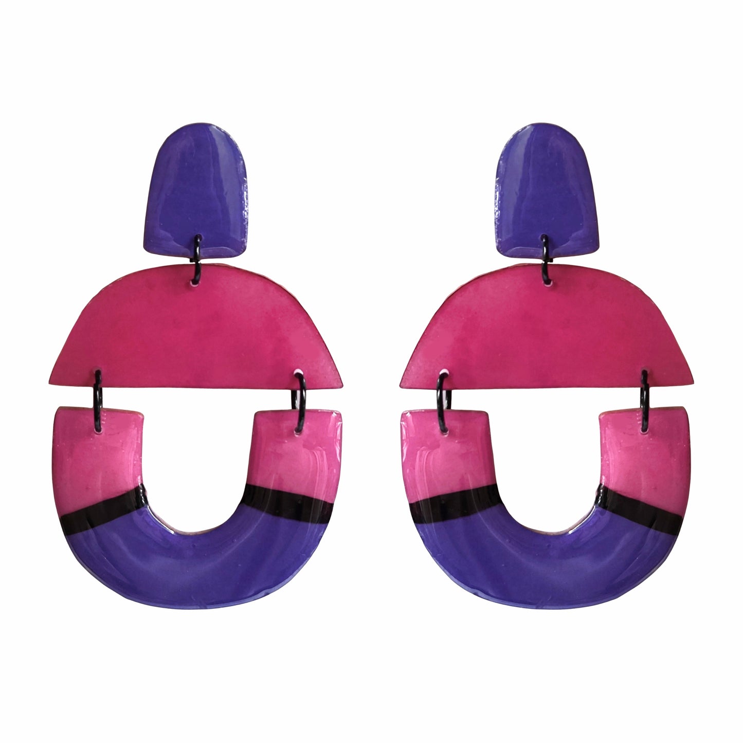 SOPLO morado/fucsia