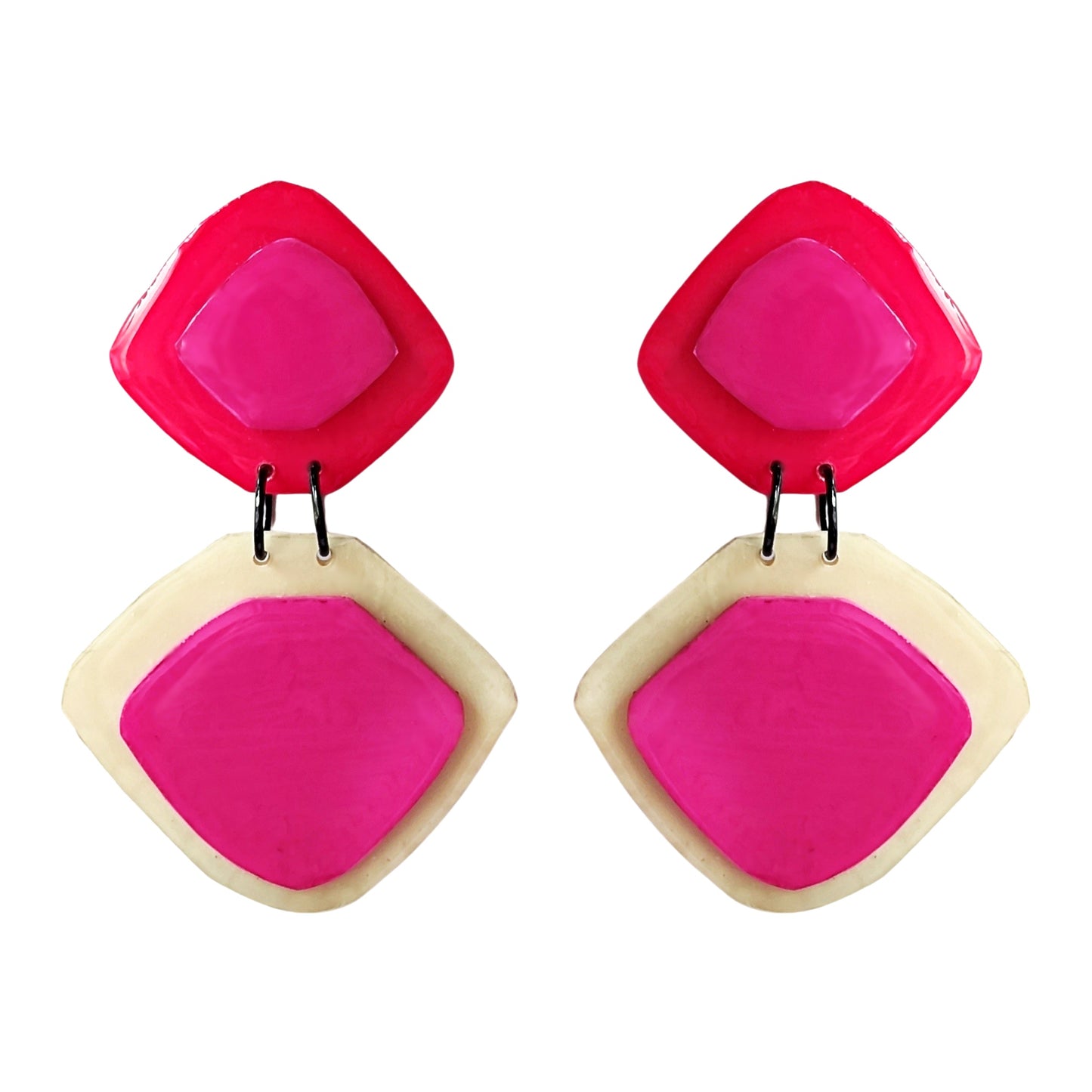 CARIBEÑA Rojo/Rosa/Beige