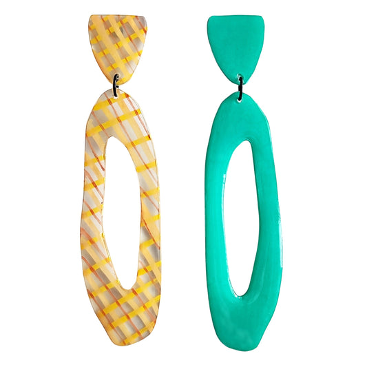 DELOS cesta/verde agua