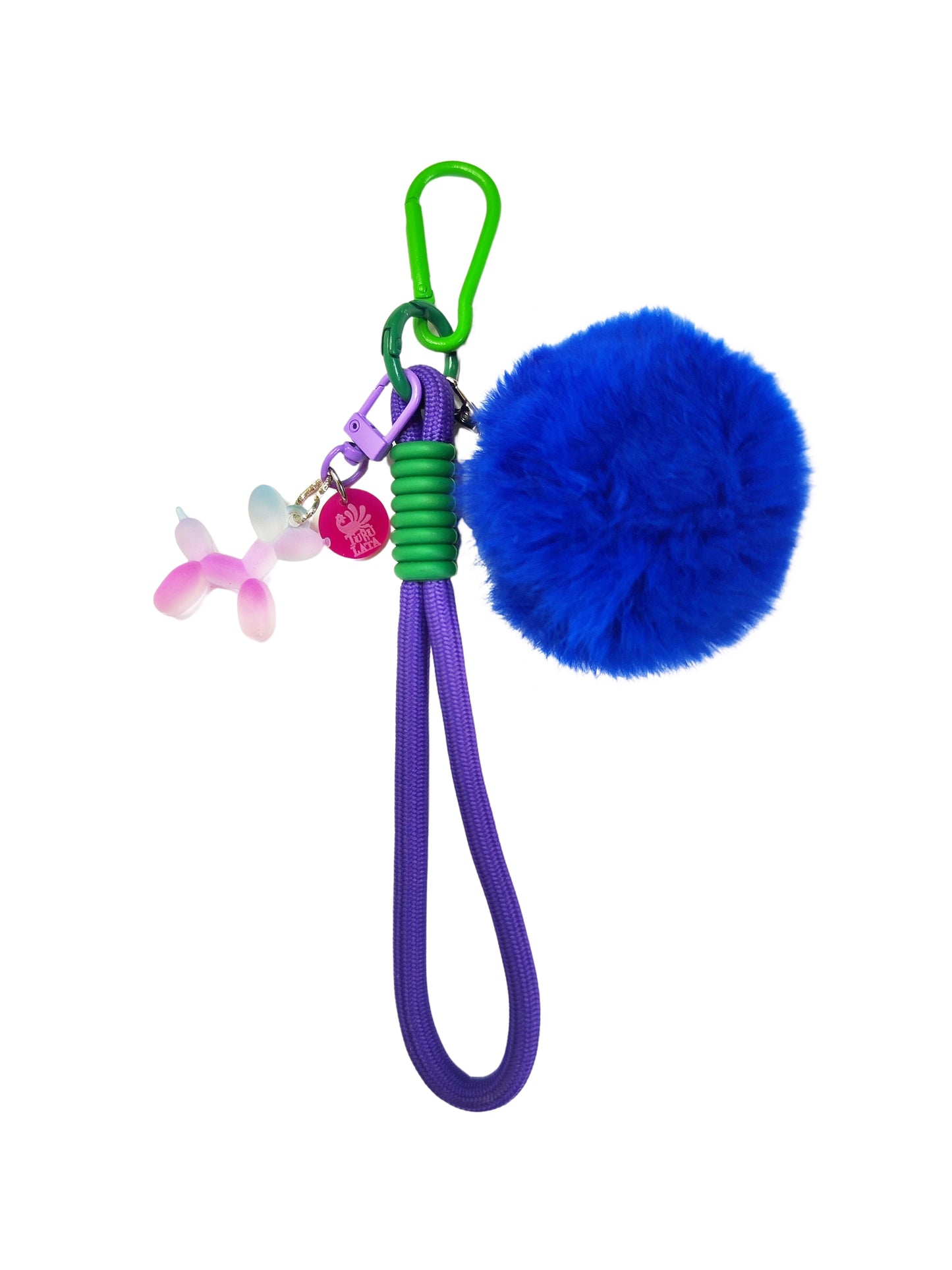 charm POMPON AZUL AÑIL