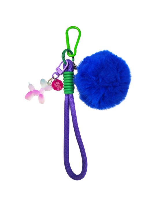 charm POMPON AZUL AÑIL
