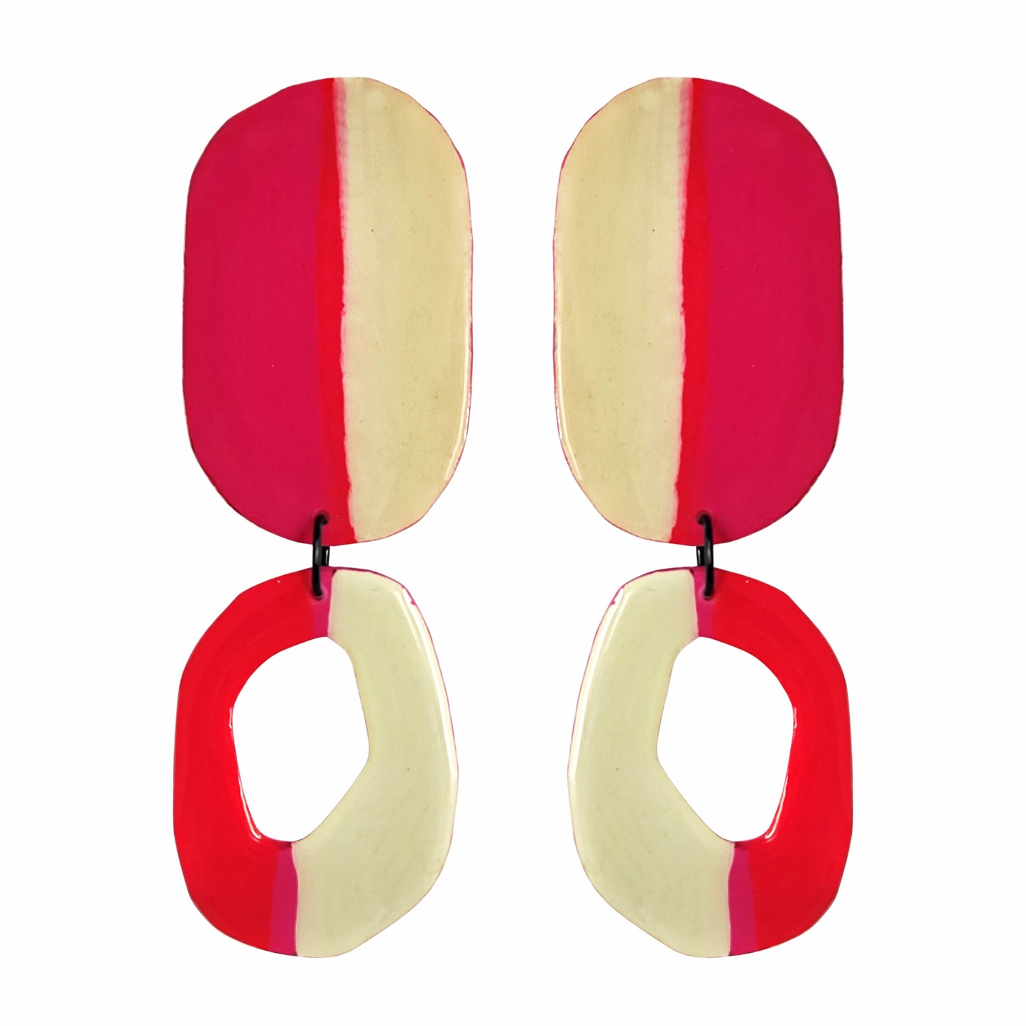 CAFETAL Beige/Rojo/Fucsia
