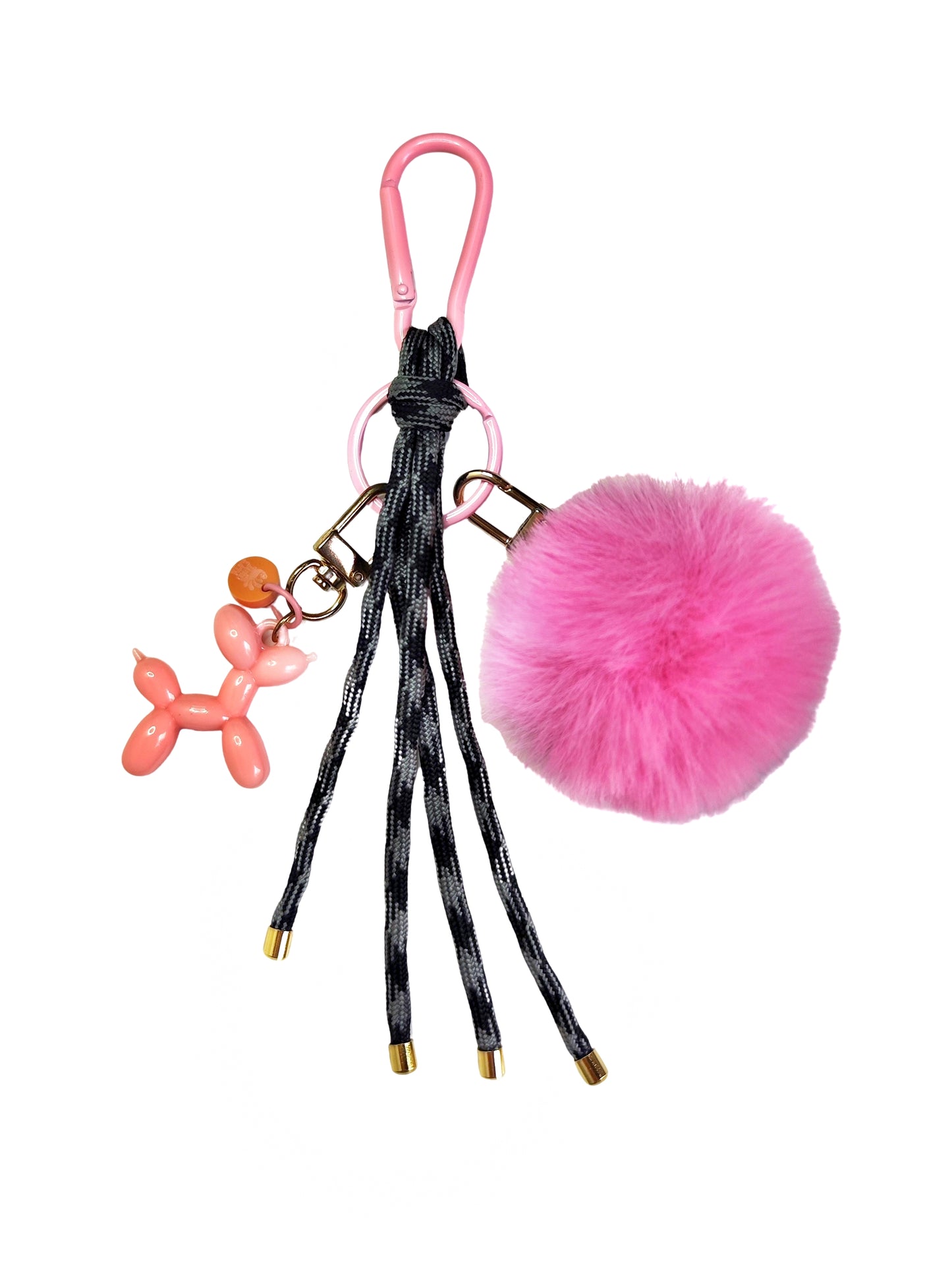 charm POMPON ROSA CHICLE