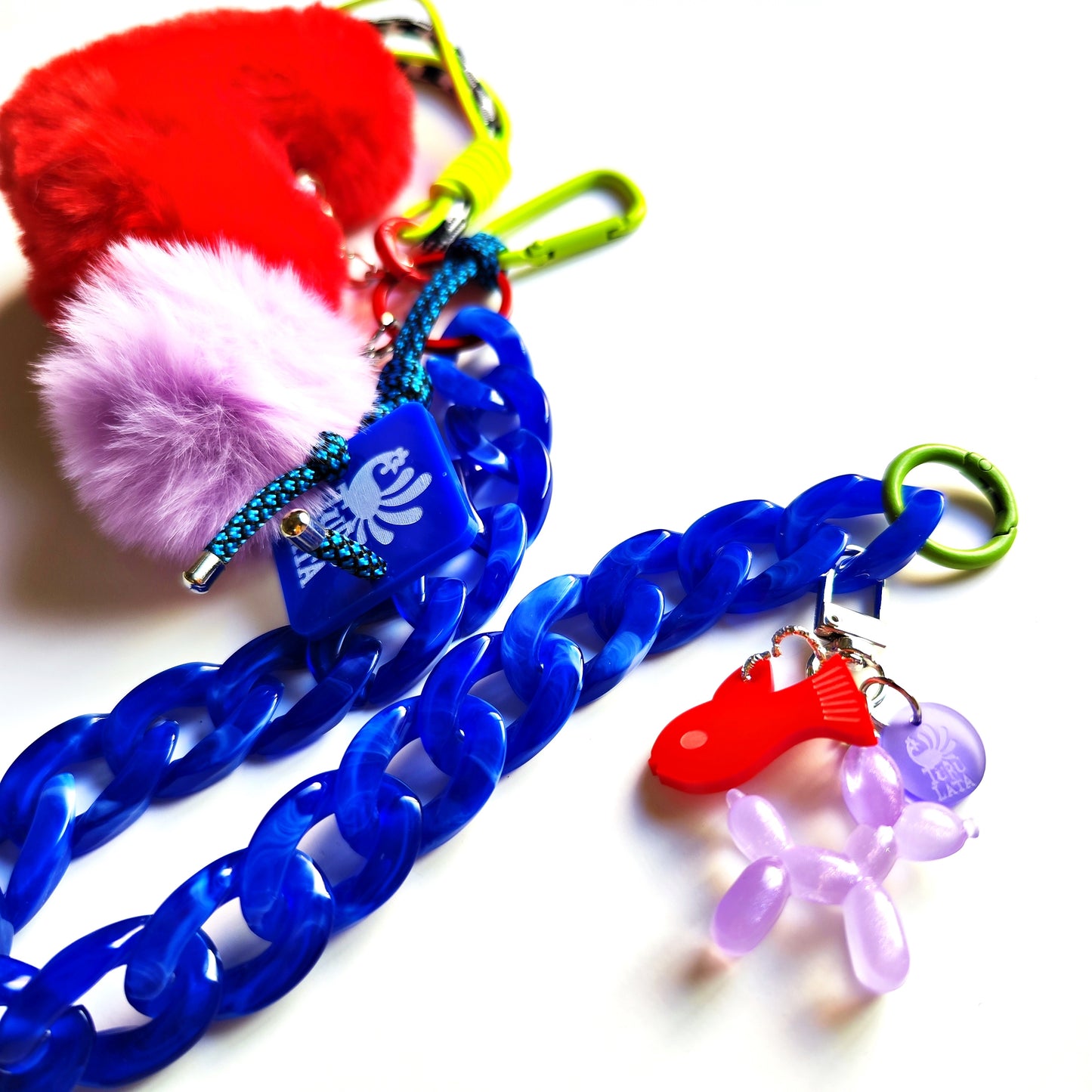 charm CORAZON PELUCHE ROJO EXTENSIBLE