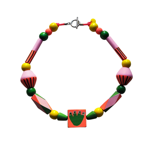 Collar FOLK CACTUS