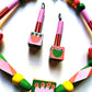 Pendientes FOLK CACTUS