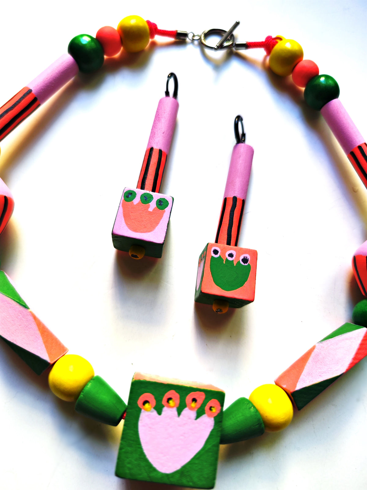 Pendientes FOLK CACTUS