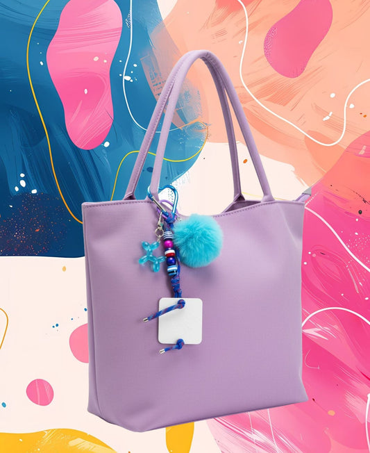 charm POMPON AZUL TURQUESA