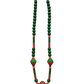 Collar largo FOLK BOLA RAYADA