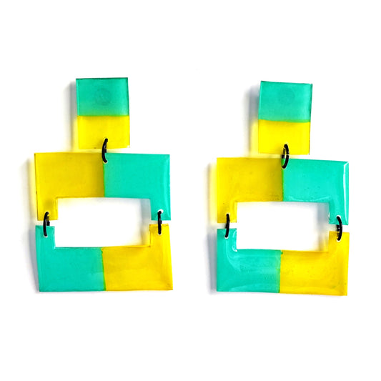 MITAD pistacho-amarillo