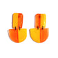 Pendientes BLOQUE Naranja