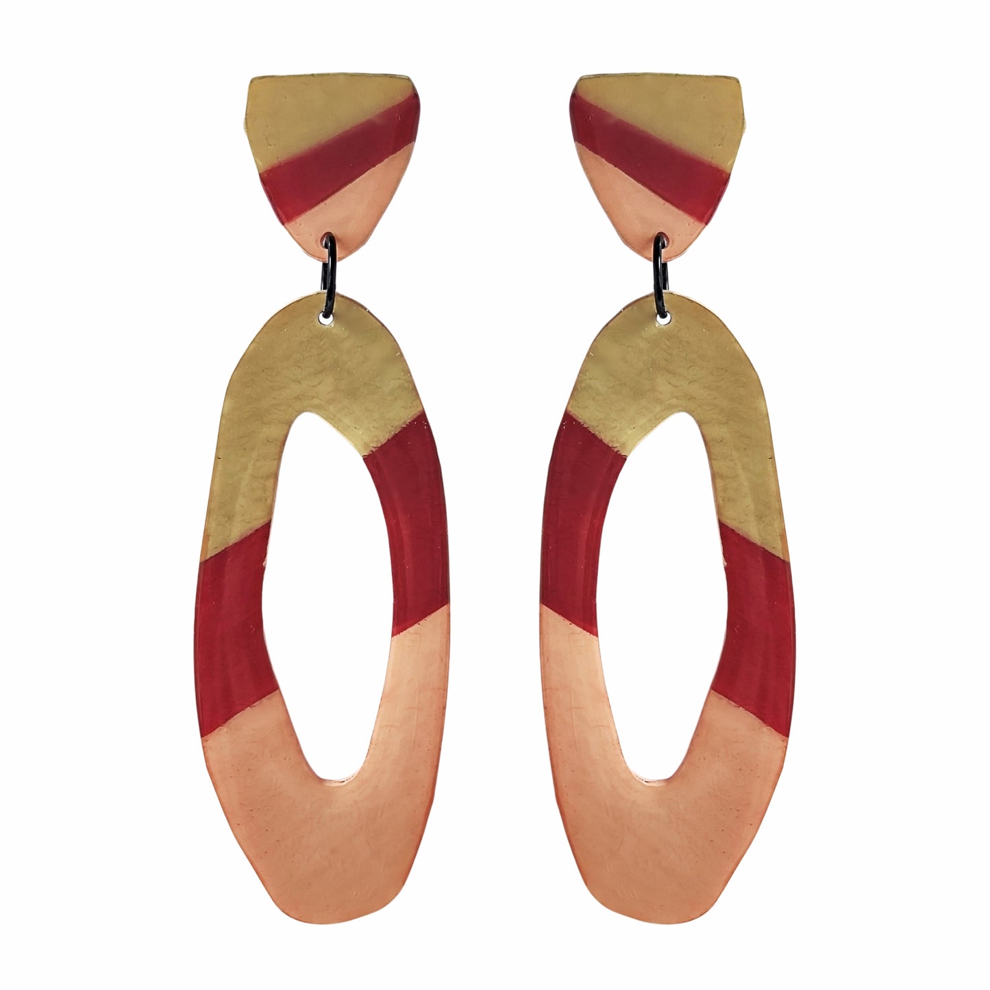 DELOS Tricolor Beige/Marrón/Rayas