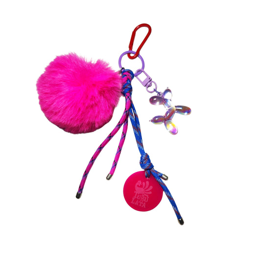 charm POMPON FUCSIA