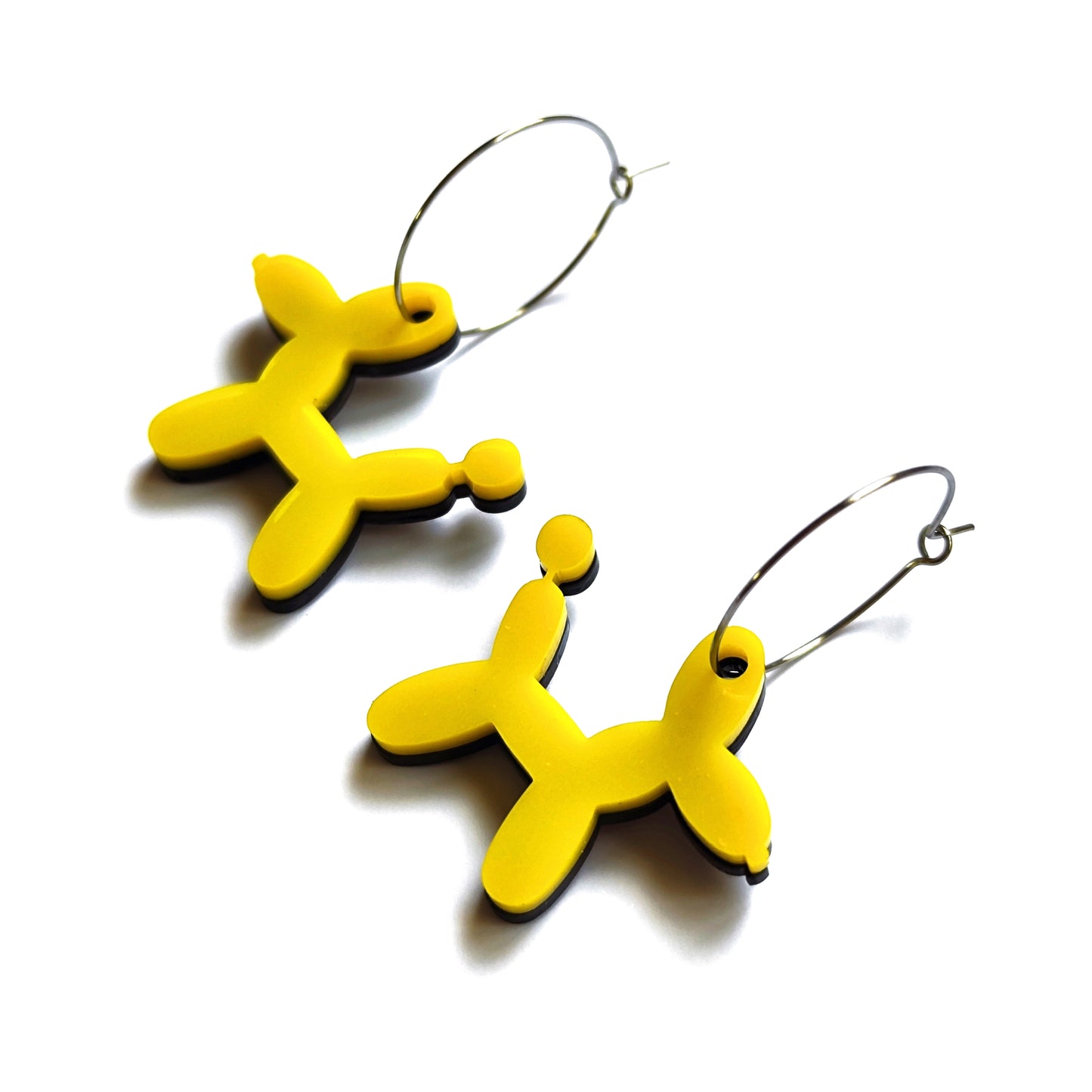BALLOON DOG amarillo / aro acero