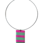collar aro LEVANTE fucsia