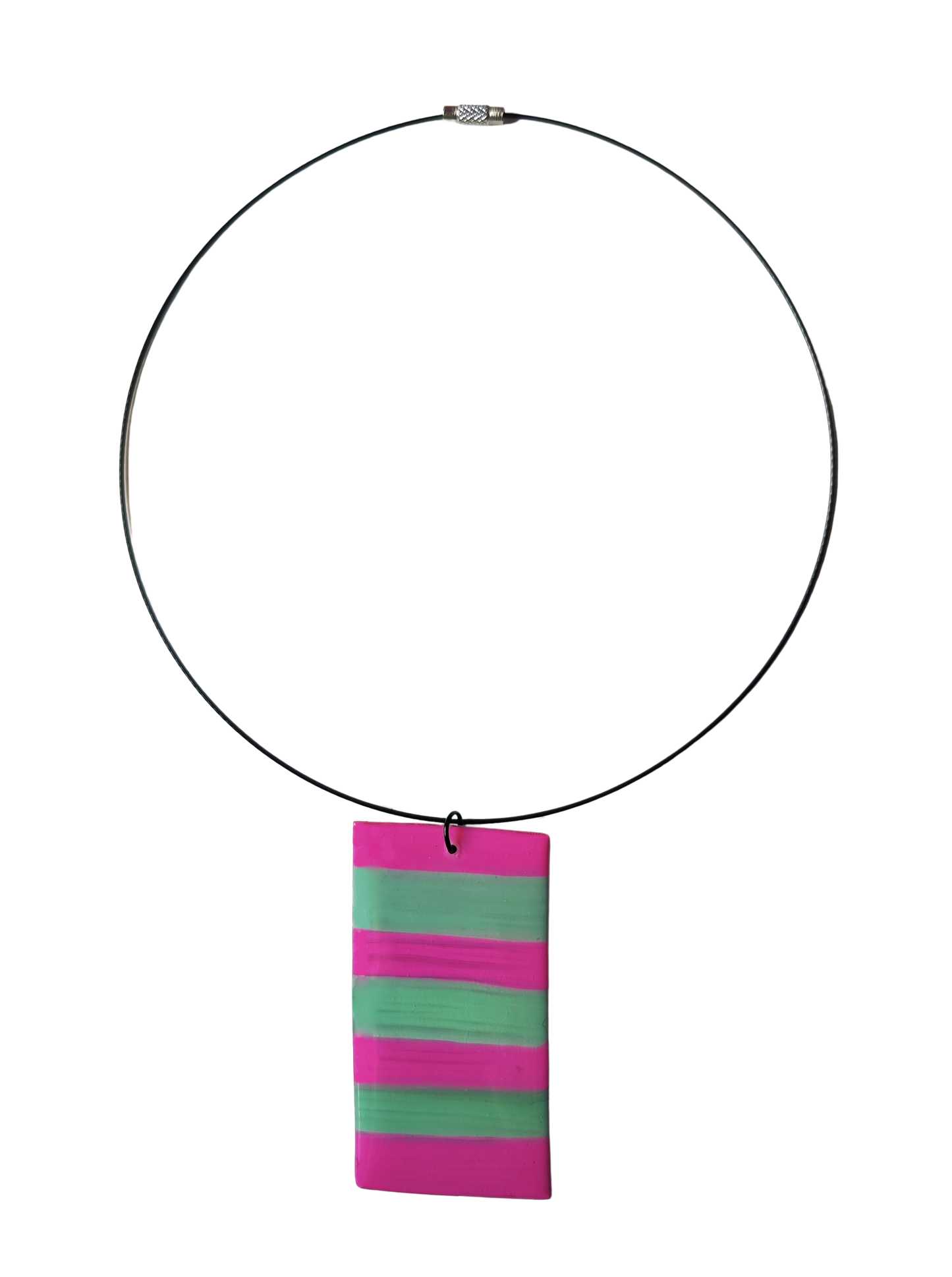collar aro LEVANTE fucsia