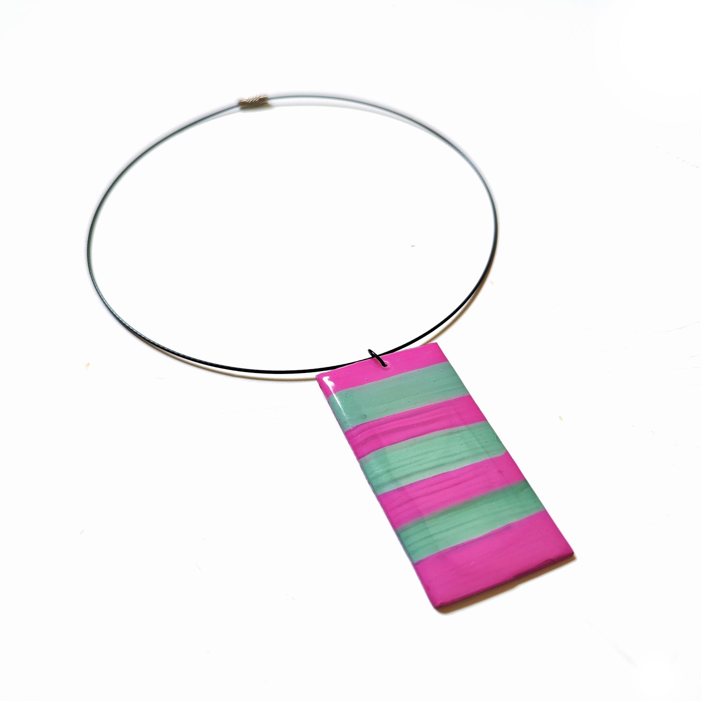 collar aro LEVANTE fucsia