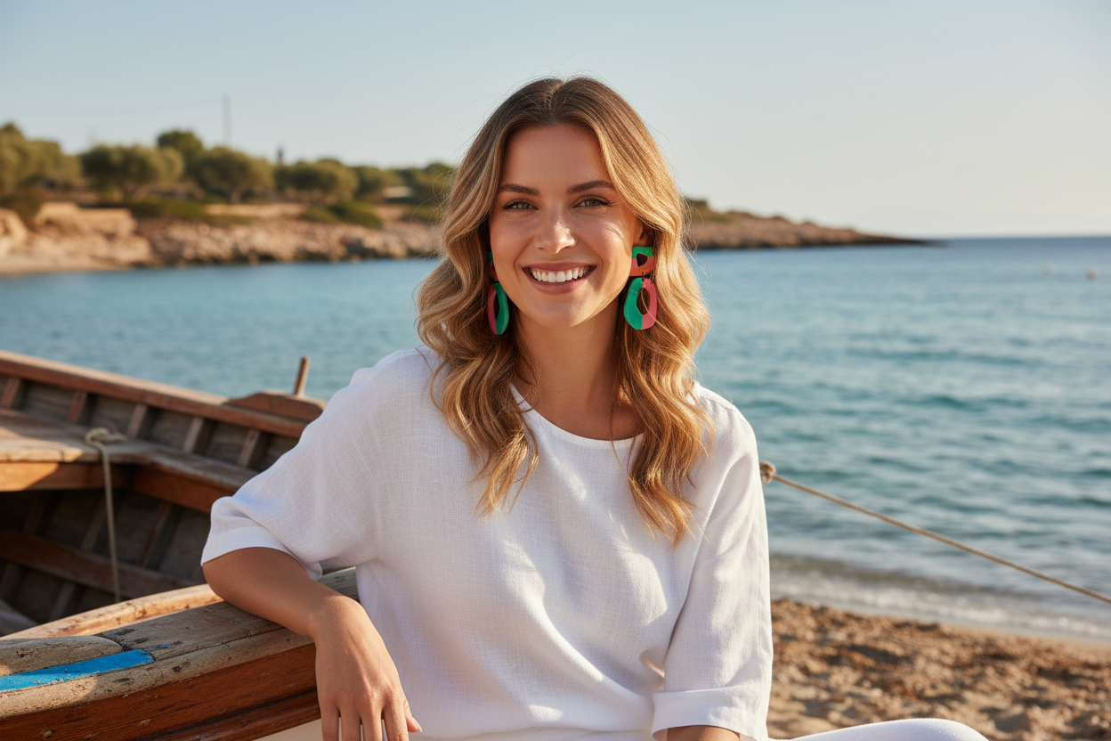 Banner 3 - Playa mediterránea, primer plano pendientes