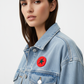 Broche Tomate editorial primer plano B