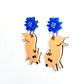 PIG florido Naranja