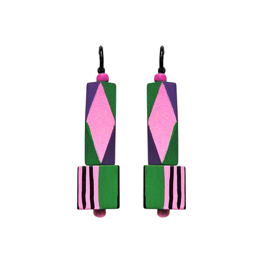 Pendientes FOLK PRISMA