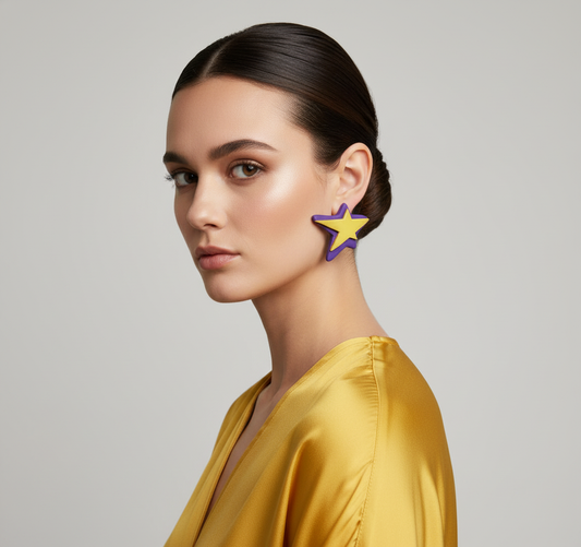 Editorial fashion photo - close-up portrait