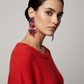 Editorial fashion photo with star earrings