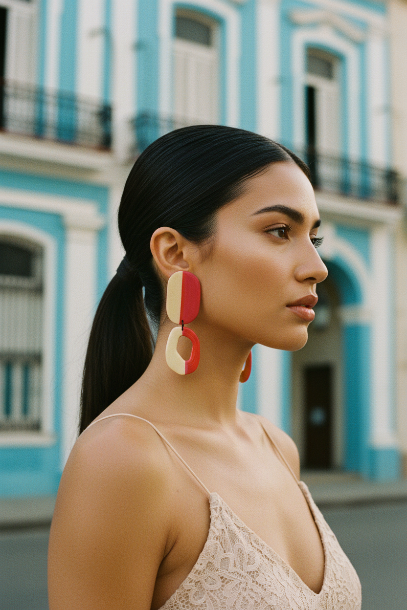 Editorial La Habana - Primer plano detalle pendiente