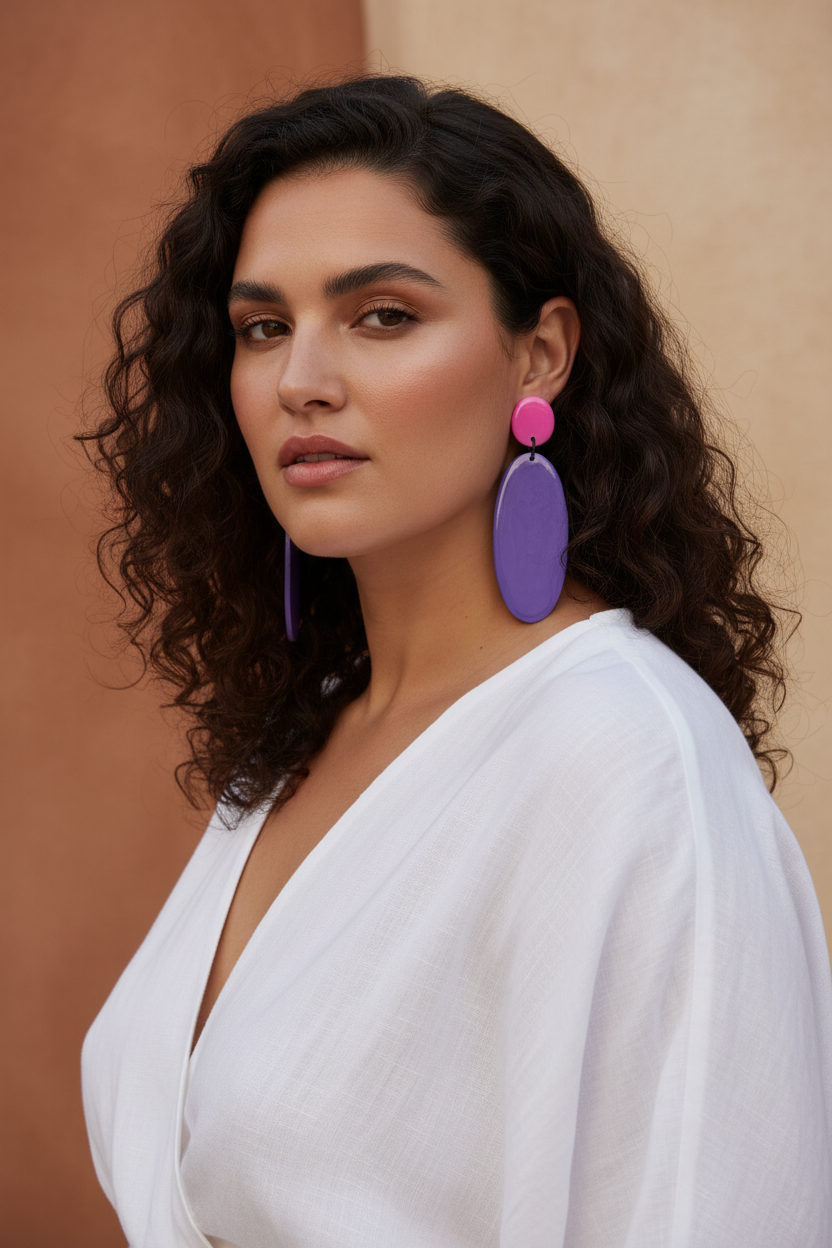 Habana Earrings - Look 1