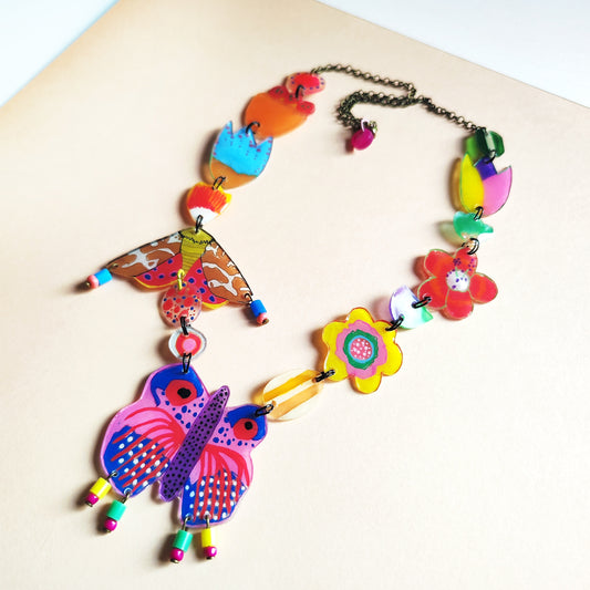 LAS MARIPOSAS collar