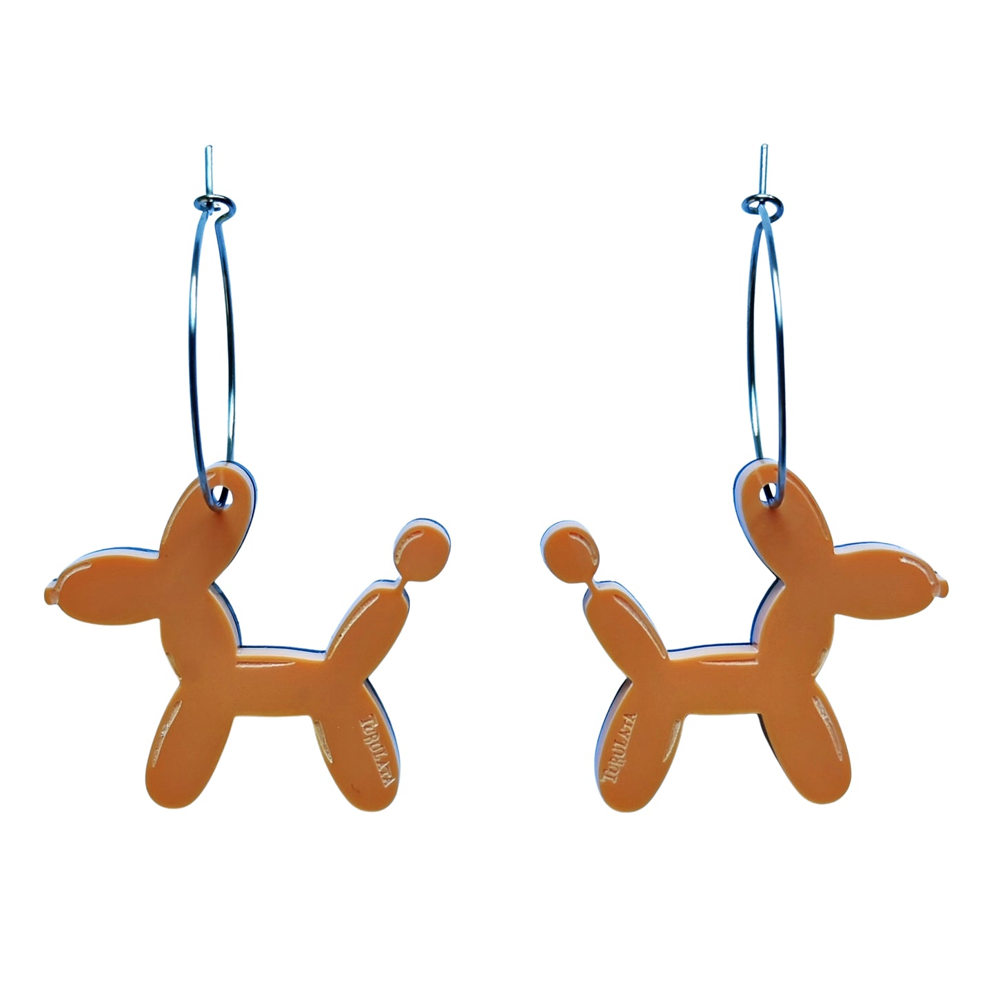 BALLOON DOG melocotón / aro acero