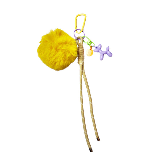 charm POMPON MOSTAZA