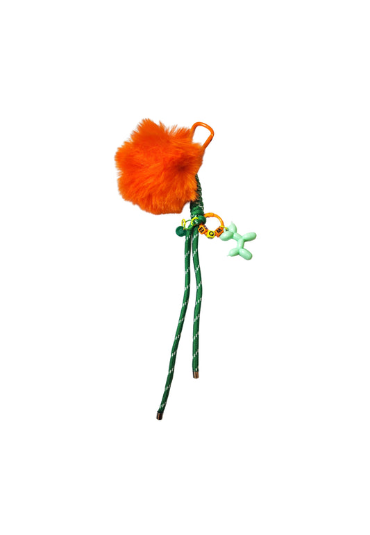 charm POMPON NARANJA