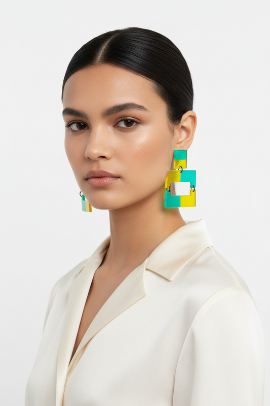 MITAD pistacho-amarillo