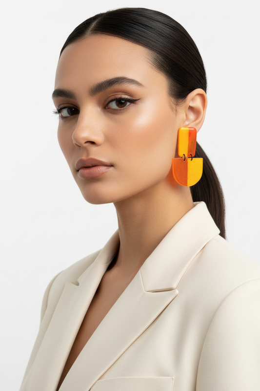 Modelo con pendientes - vista frontal