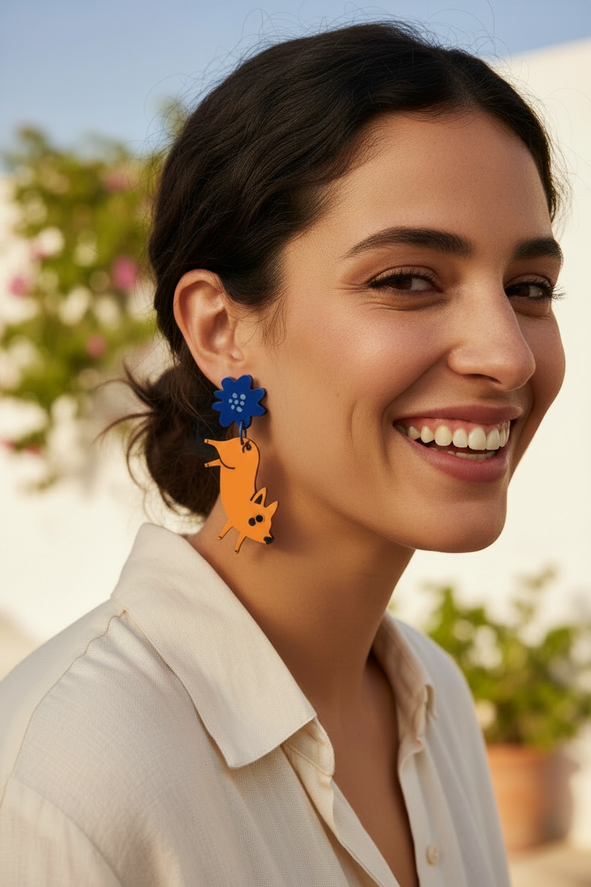 Modelo pendientes pequeños - exterior