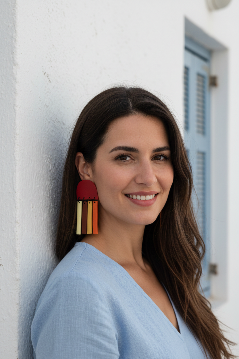 Modelo primer plano Mykonos