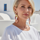 Mykonos earring look 1
